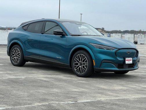 Blue 2026 Ford Mustang Mach-E Premium