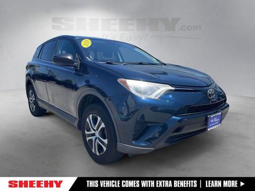 Galactic Aqua Mica 2018 Toyota RAV4 LE