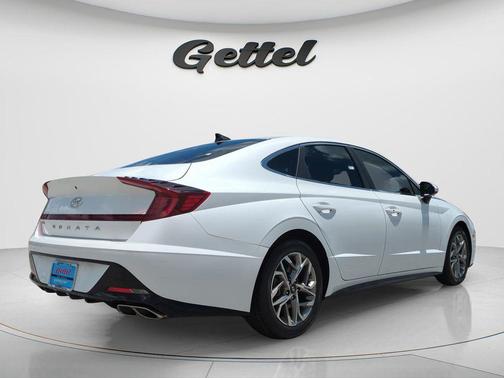 Quartz White 2021 Hyundai SONATA SEL