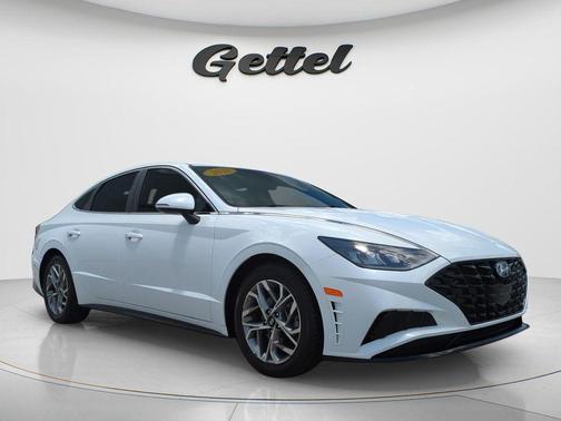 Quartz White 2021 Hyundai SONATA SEL