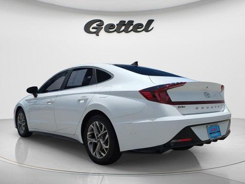 Quartz White 2021 Hyundai SONATA SEL