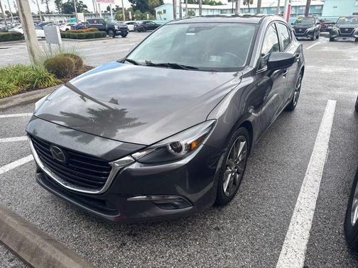 Machine Gray Metallic 2018 Mazda Mazda3 Grand Touring