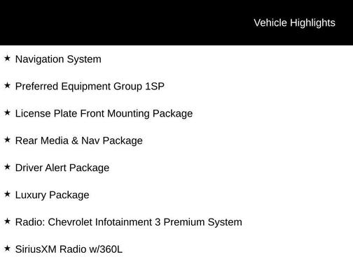 2021 Chevrolet Tahoe 4WD RST