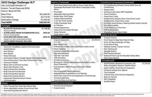2023 Dodge Challenger R/T