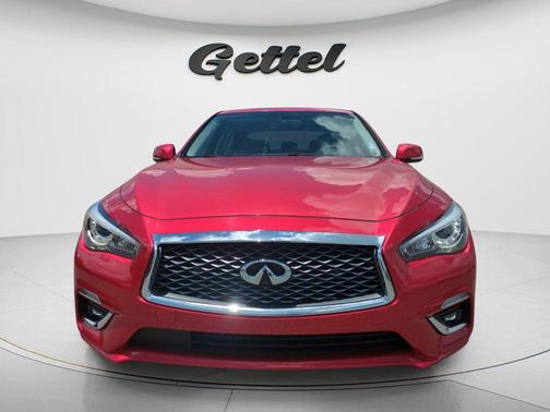 Dynamic Sunstone Red 2023 INFINITI Q50 3.0t LUXE