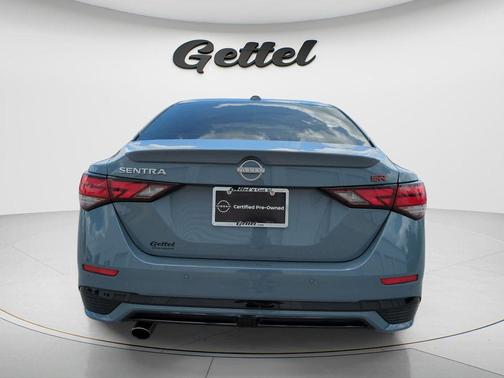 Atlantic Gray Metallic 2025 Nissan Sentra SR