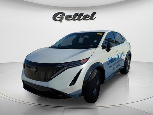 Everest White Pearl Tricoat 2025 Nissan ARIYA EVOLVE+