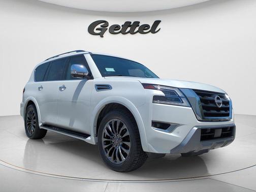 Aspen White Tricoat 2024 Nissan Armada Platinum 2WD