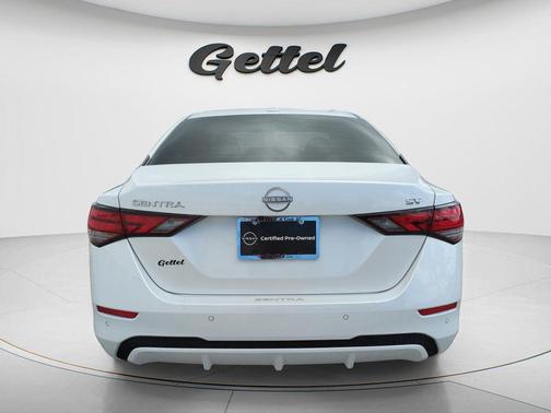 Aspen White Tricoat 2024 Nissan Sentra SV