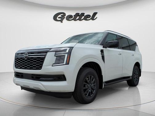Aspen White Tricoat 2026 Nissan Armada SV SUV