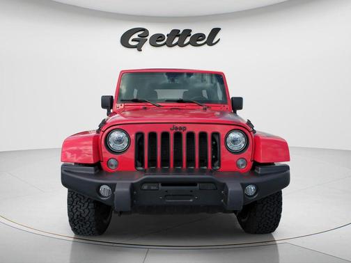Firecracker Red Clearcoat 2017 Jeep Wrangler Unlimited Sahara