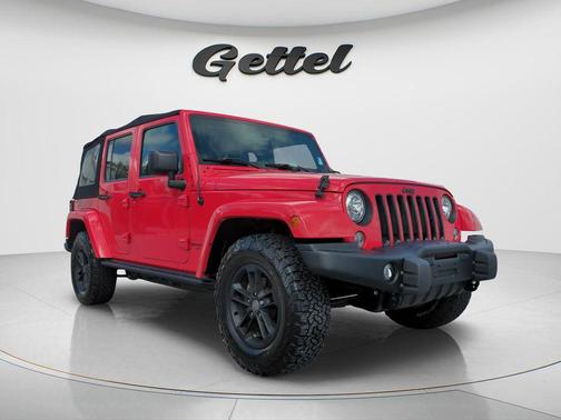 Firecracker Red Clearcoat 2017 Jeep Wrangler Unlimited Sahara