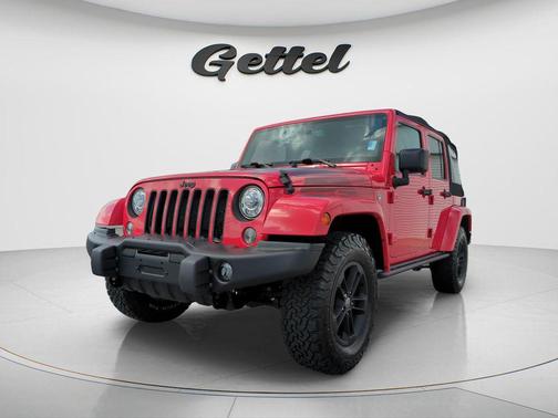 Firecracker Red Clearcoat 2017 Jeep Wrangler Unlimited Sahara