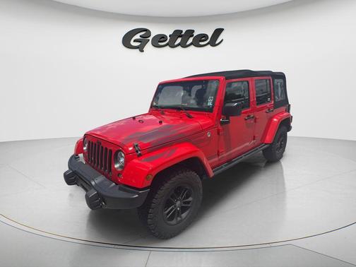 Firecracker Red Clearcoat 2017 Jeep Wrangler Unlimited Sahara