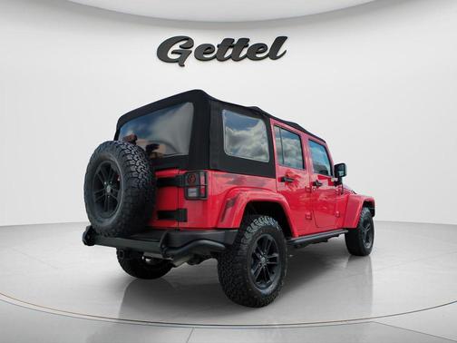 Firecracker Red Clearcoat 2017 Jeep Wrangler Unlimited Sahara