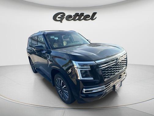 Super Black 2025 Nissan Armada Platinum Reserve 4WD