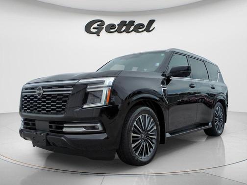 Super Black 2025 Nissan Armada Platinum Reserve 4WD