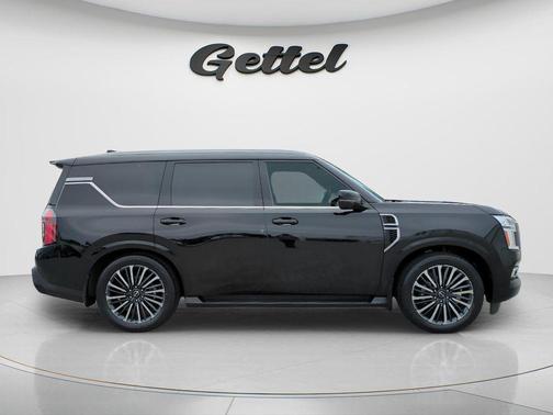 Super Black 2025 Nissan Armada Platinum Reserve 4WD
