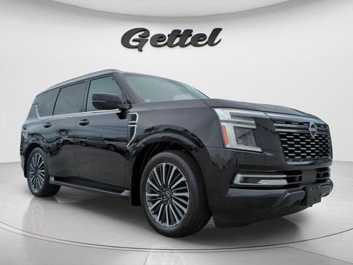 Super Black 2025 Nissan Armada Platinum Reserve 4WD