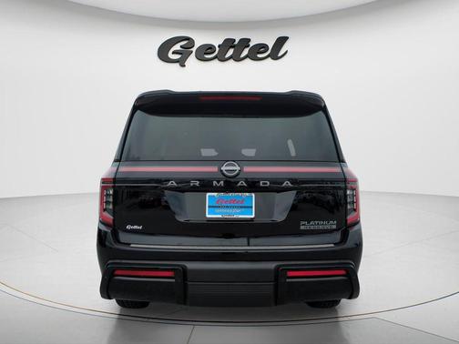 Super Black 2025 Nissan Armada Platinum Reserve 4WD