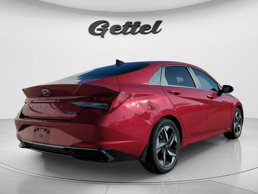 Scarlet Red Pearl 2023 Hyundai ELANTRA HEV Limited