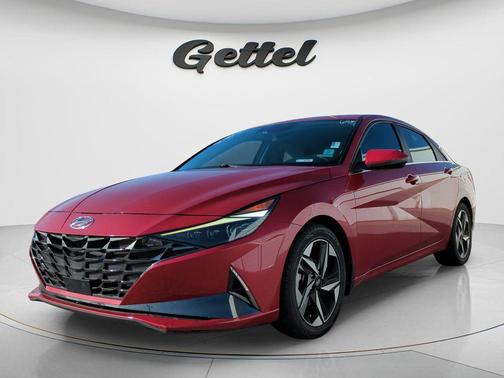 Scarlet Red Pearl 2023 Hyundai ELANTRA HEV Limited