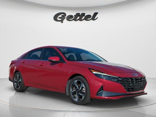 Scarlet Red Pearl 2023 Hyundai ELANTRA HEV Limited