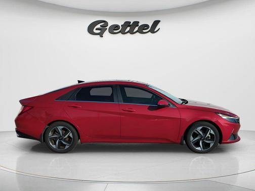 Scarlet Red Pearl 2023 Hyundai ELANTRA HEV Limited