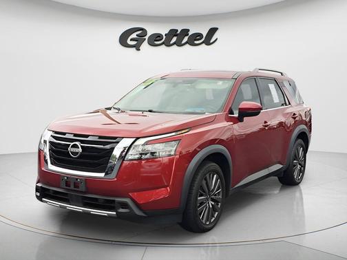 Scarlet Ember Tintcoat 2023 Nissan Pathfinder SL 4WD