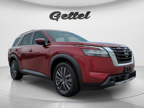 Scarlet Ember Tintcoat 2023 Nissan Pathfinder SL 4WD