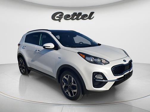 Snow White Pearl 2021 Kia Sportage EX
