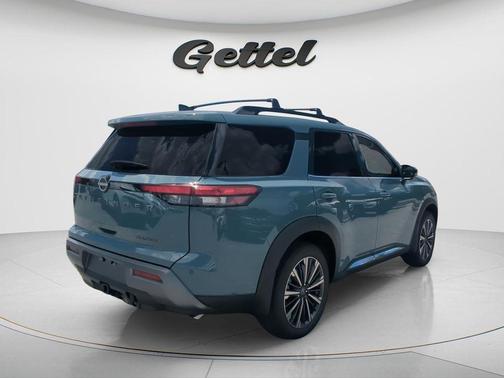 Baltic Teal 2026 Nissan Pathfinder Platinum