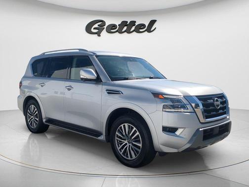 Brilliant Silver Metallic 2024 Nissan Armada SL 2WD