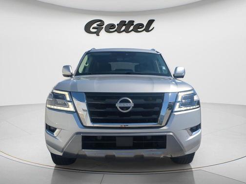 Brilliant Silver Metallic 2024 Nissan Armada SL 2WD