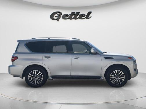 Brilliant Silver Metallic 2024 Nissan Armada SL 2WD