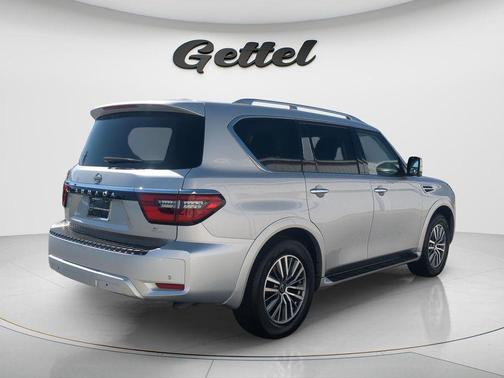 Brilliant Silver Metallic 2024 Nissan Armada SL 2WD