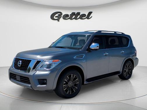 Gun Metallic 2019 Nissan Armada Platinum