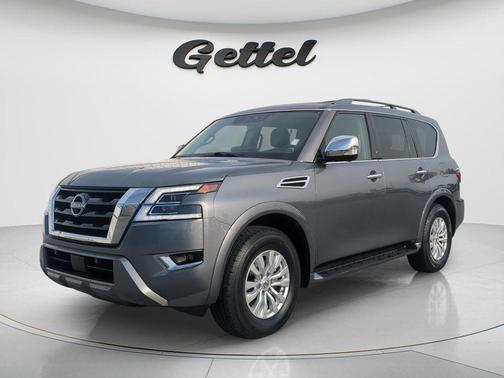Gun Metallic 2024 Nissan Armada Platinum 4WD