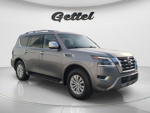 Gun Metallic 2024 Nissan Armada Platinum 4WD
