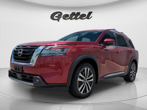 Scarlet Ember Tintcoat 2022 Nissan Pathfinder Platinum 2WD