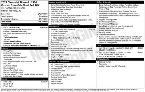 Red Hot 2022 Chevrolet Silverado 1500 Custom