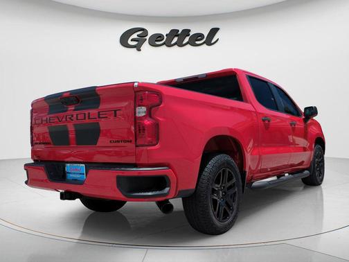 Red Hot 2022 Chevrolet Silverado 1500 Custom