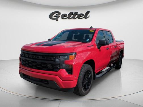 Red Hot 2022 Chevrolet Silverado 1500 Custom