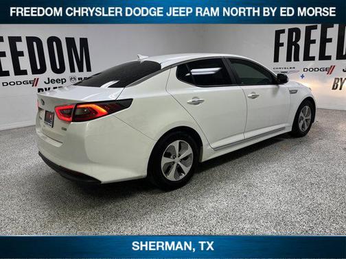 Snow White Pearl 2016 Kia Optima Hybrid EX