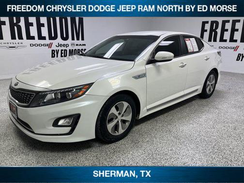 Snow White Pearl 2016 Kia Optima Hybrid EX