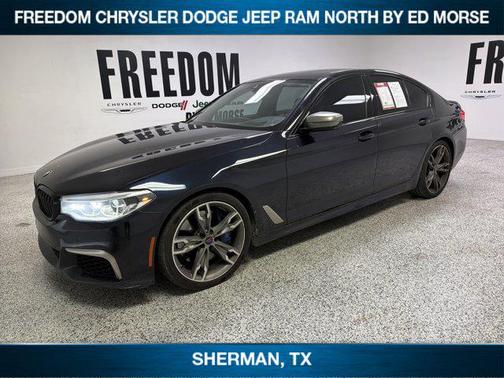 Carbon Black Metallic 2019 BMW M550 i Xdrive