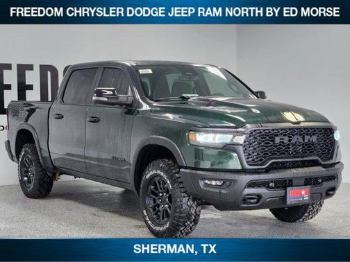 Serrano Green Metallic 2026 RAM 1500 Rebel