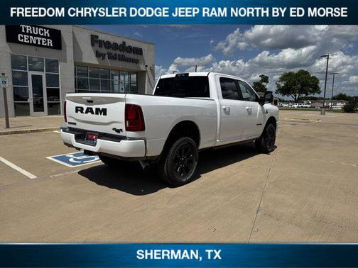 Bright White Clearcoat 2025 RAM 2500 Laramie
