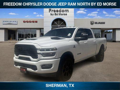 Bright White Clearcoat 2025 RAM 2500 Laramie