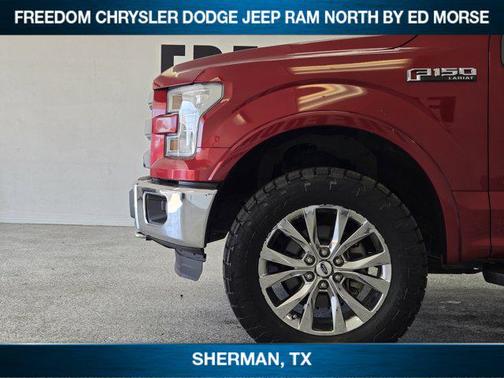 Ruby Red Metallic 2016 Ford F-150 Lariat